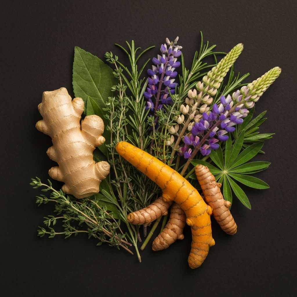 Botanical herbs and natural roots